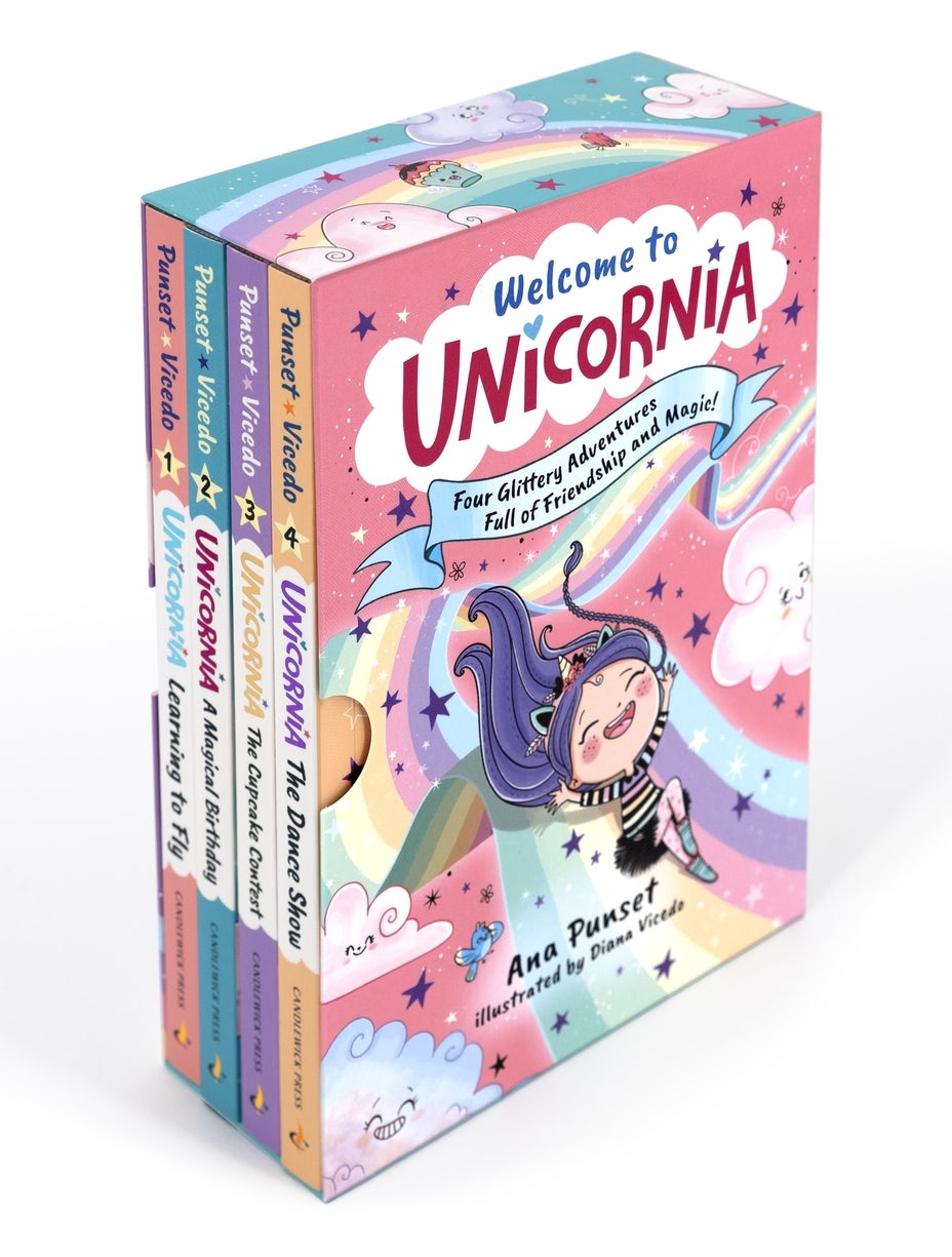 Welcome to Unicornia: Four Glittery Adventures Full of Friendship